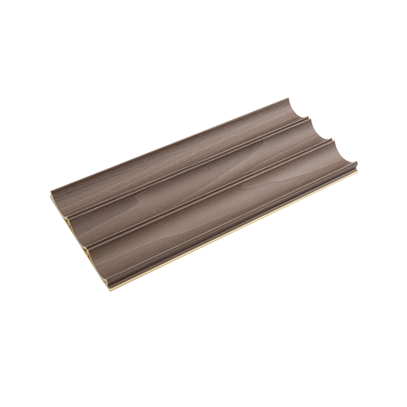 คณะกรรมการผนัง WPC ตกแต่งผนัง 3 มิติสำหรับบ้านไม้ซุง