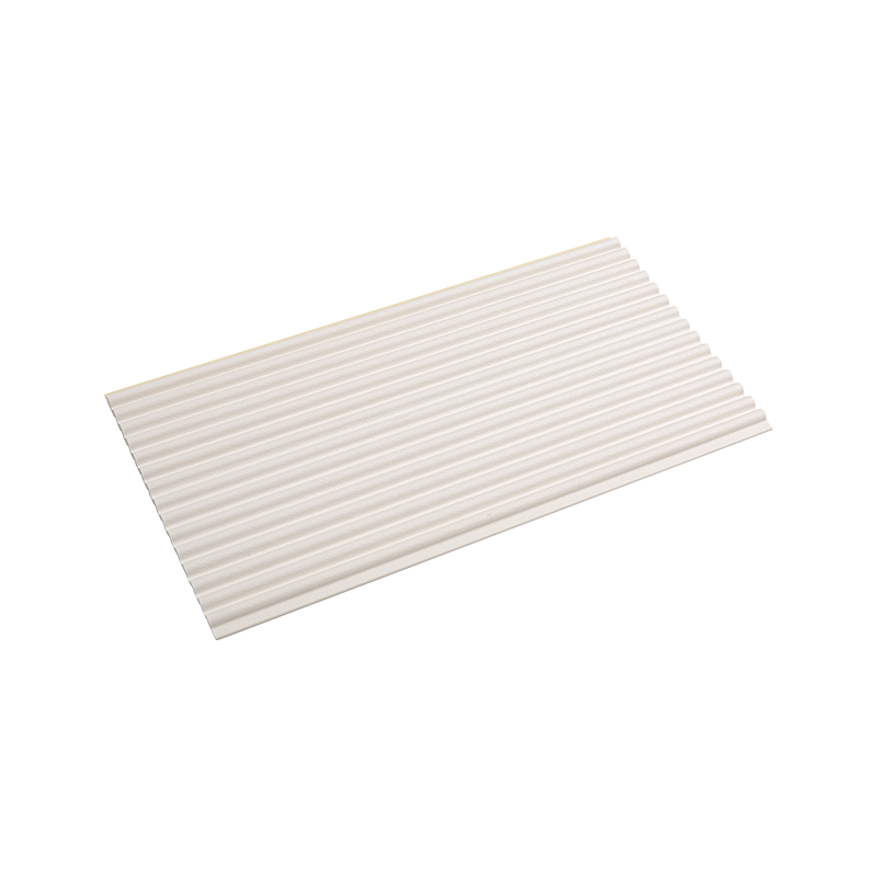 ผนังไม้พลาสติก 3 มิติสีสันสดใส